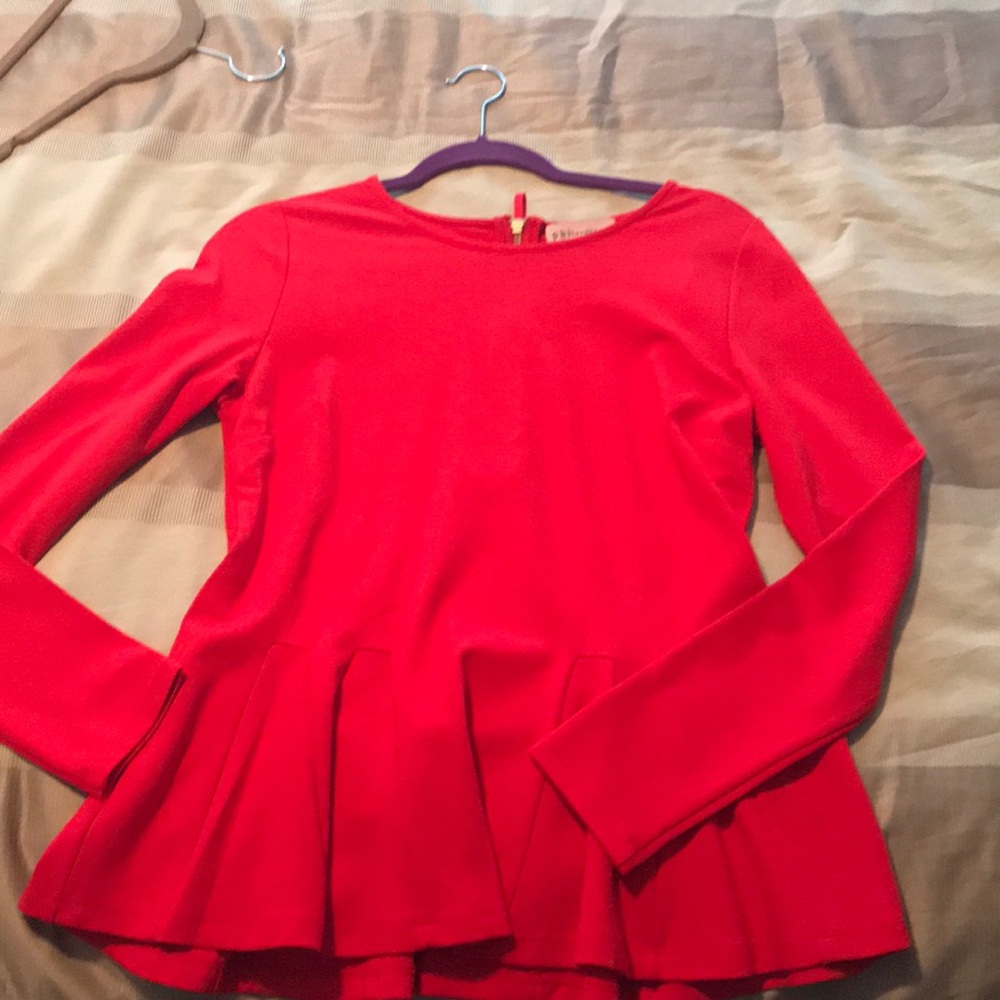 Peplum top